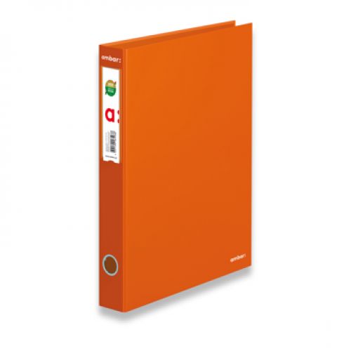Pasta Arquivo Cor Lisa Ambar L/E Din Laranja - 70PM - 40 mm , Ambar , 101600897010 , 5601199164969